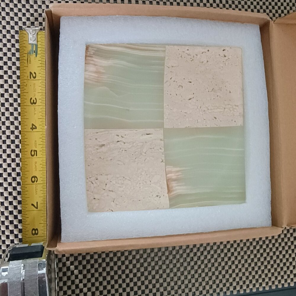 New in open box. Marble stone plate. - Picture 3 of 4